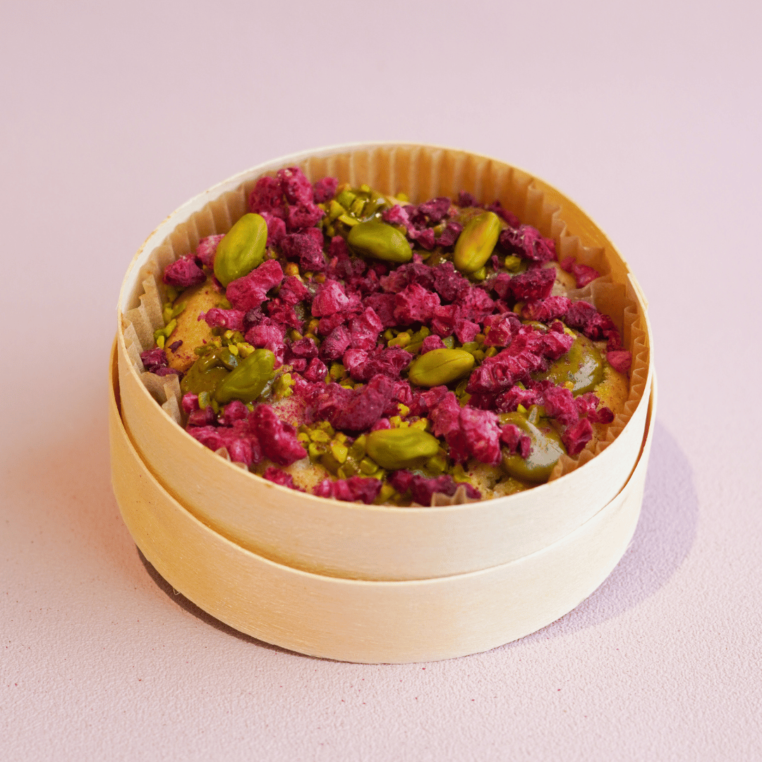 Cookie mi-cuit Framboise & Pistache 200g