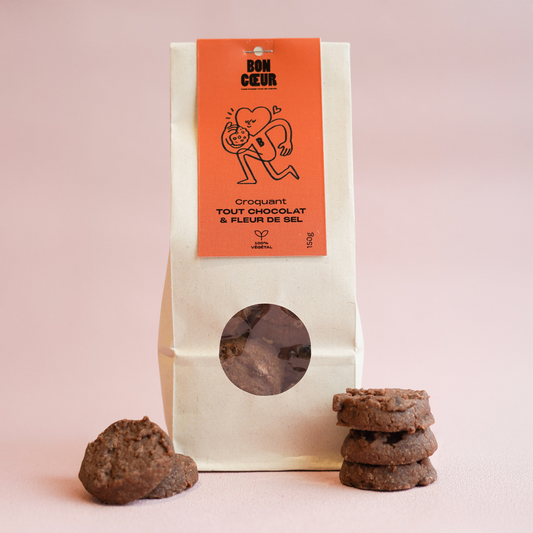 Croquants Tout Chocolat & Fleur de Sel 150G