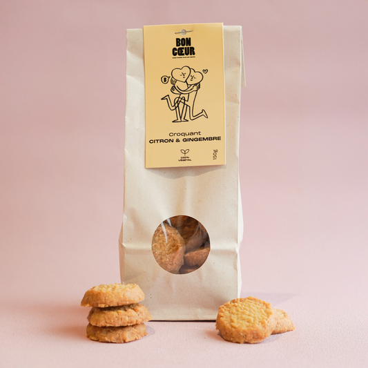 Croquants Citron & Gingembre 150G