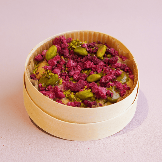 COOKIE Mi-Cuit Framboise & Pistache – Végétal 200g