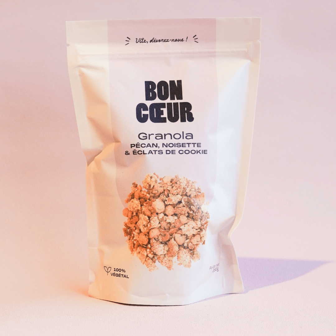 Granola Pécan, Noisettes & Cookie – Végétal 350g