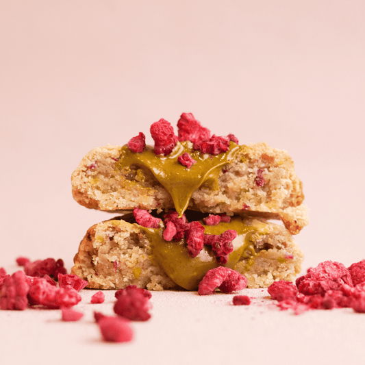 COOKIE Pistache & Framboise – Végétal 90g